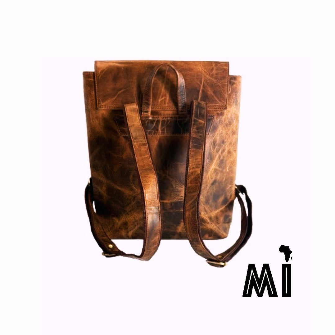 Handmade leather Book bag