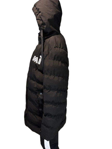 Three Quarter Puffer Bubble Jacket