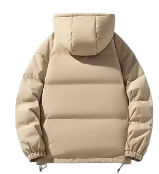 khaki Puffer Bubble Jacket