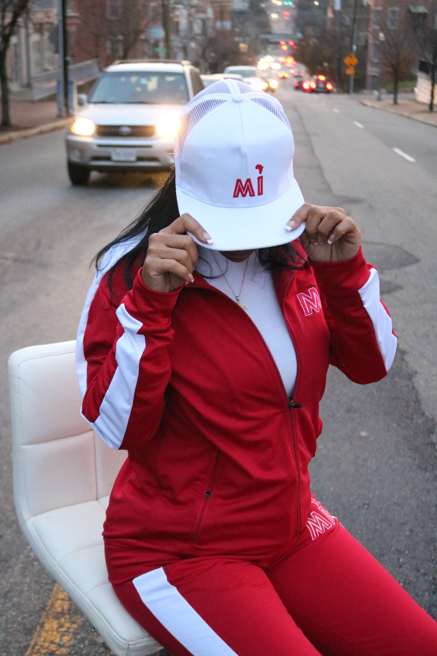 Red/White MI Tracksuit