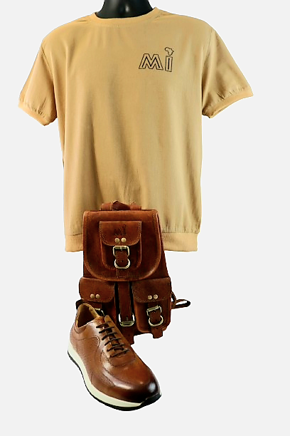 MI Embroidered Knitted Shirt