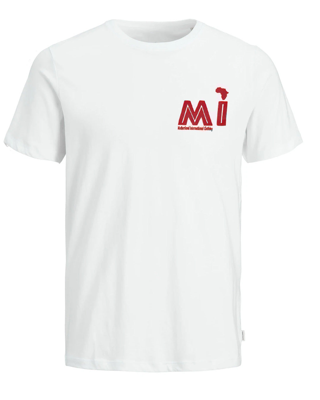 White MI Short-Sleeve T