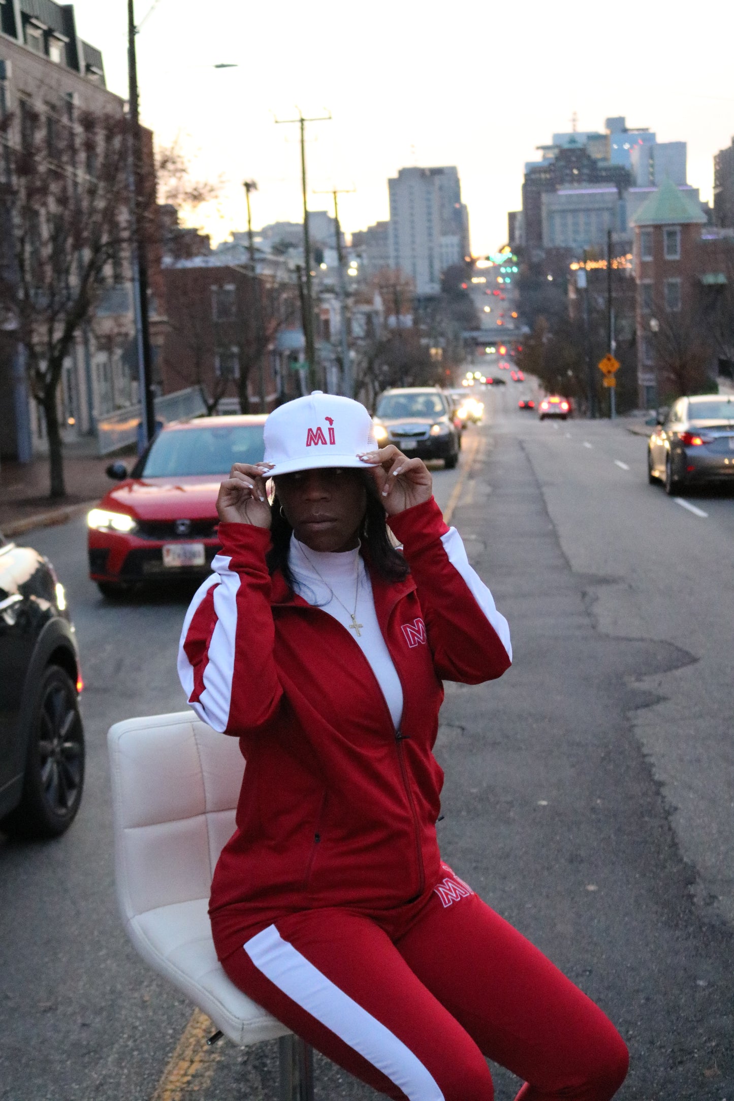 Red/White MI Tracksuit