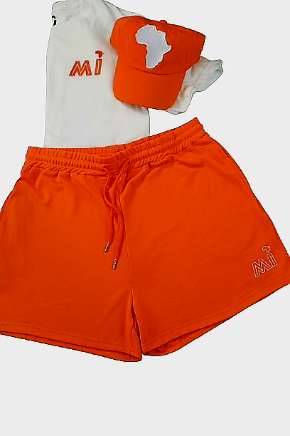 Orange 🍊  Women's  short set