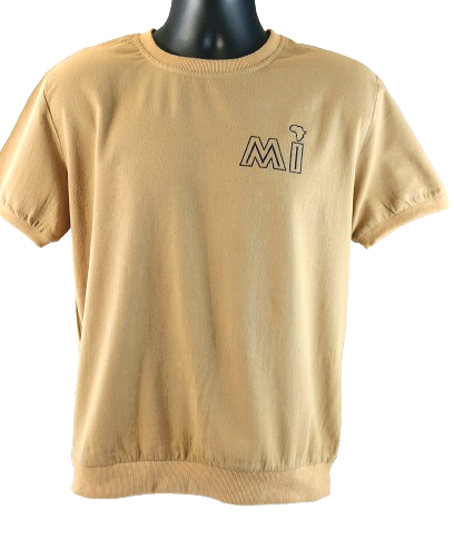 MI Embroidered Knitted  Shirt