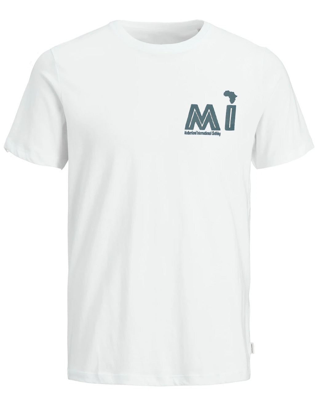 White MI Short-Sleeve  T
