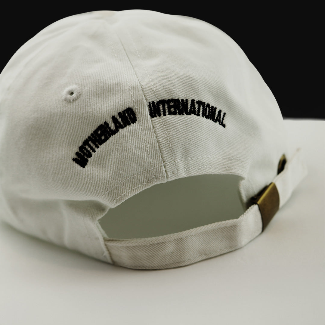 White/Black MI Cap