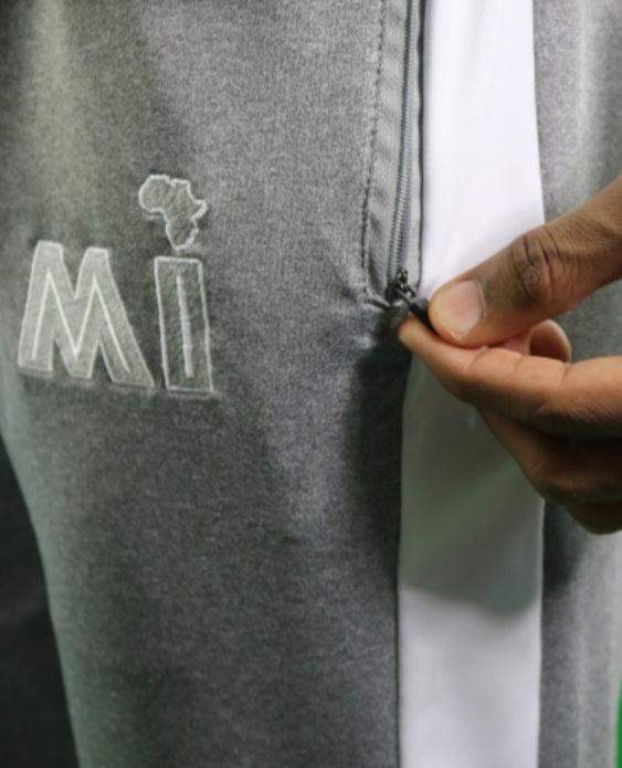Gray/White MI Tracksuit